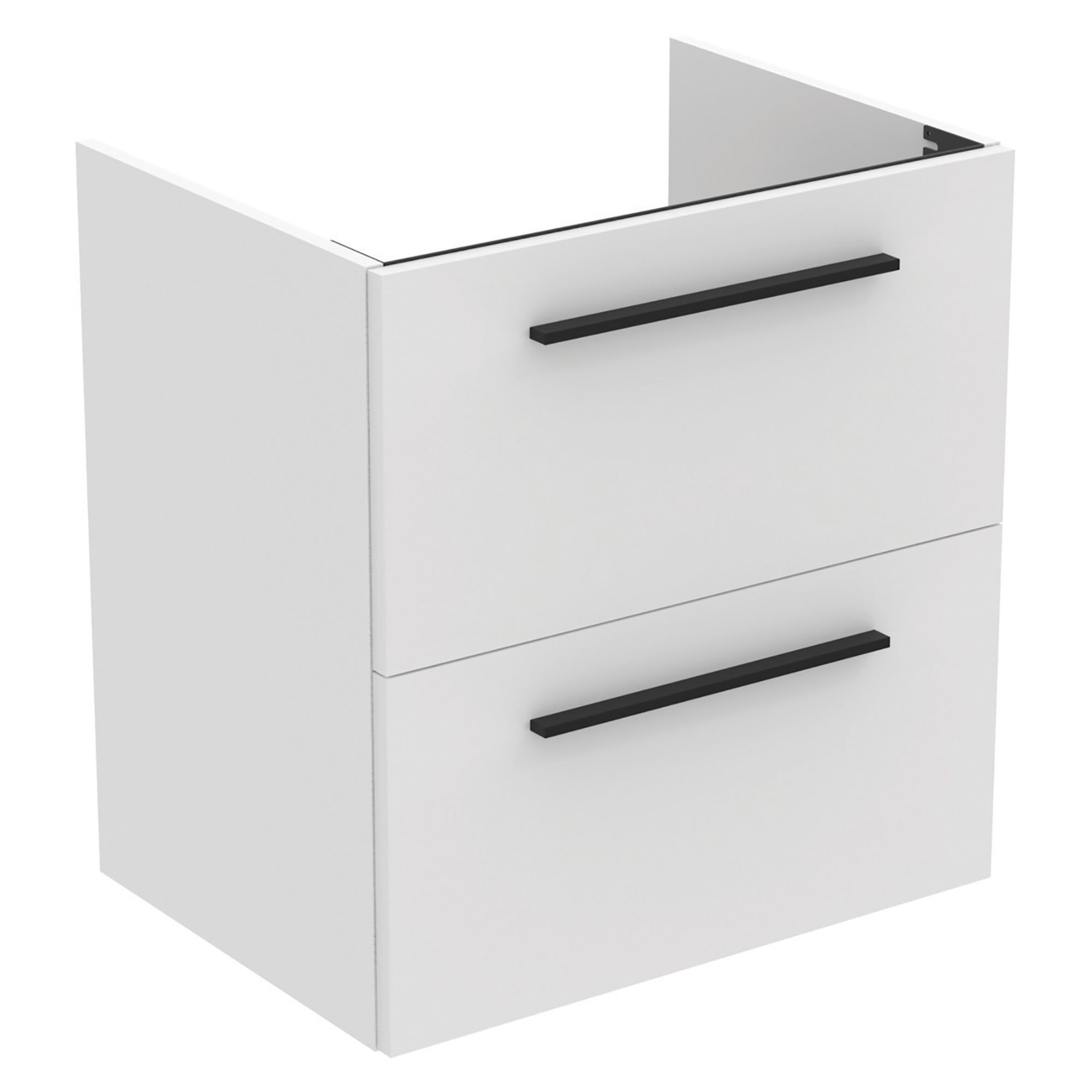 Ideal Standard i.life A Standard Matt White Wall-mounted Bathroom Vanity unit (H)63cm (W)60cm