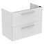 Ideal Standard i.life A Standard Matt White Wall-mounted Bathroom Vanity unit (H)63cm (W)80cm