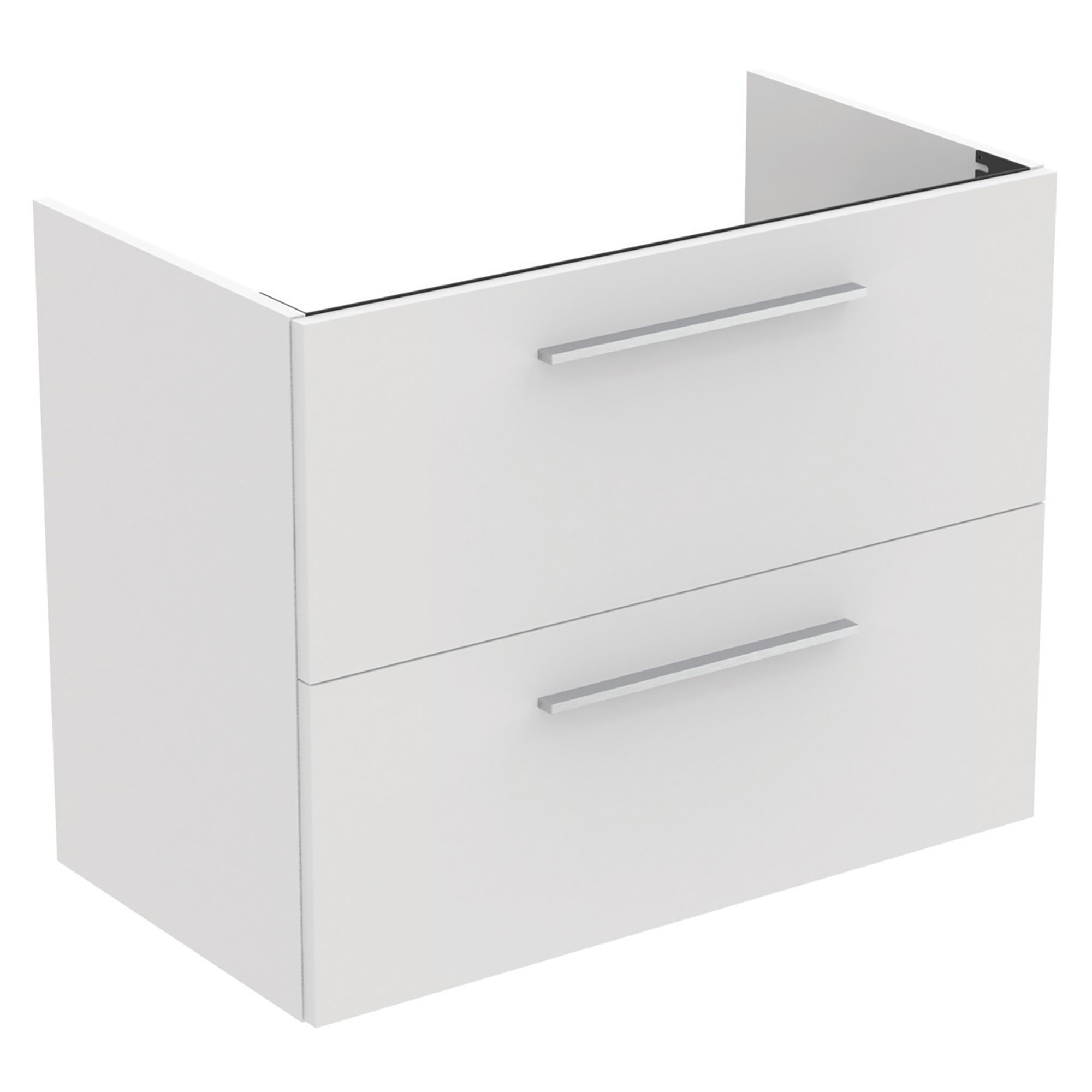 Ideal Standard i.life A Standard Matt White Wall-mounted Bathroom Vanity unit (H)63cm (W)80cm