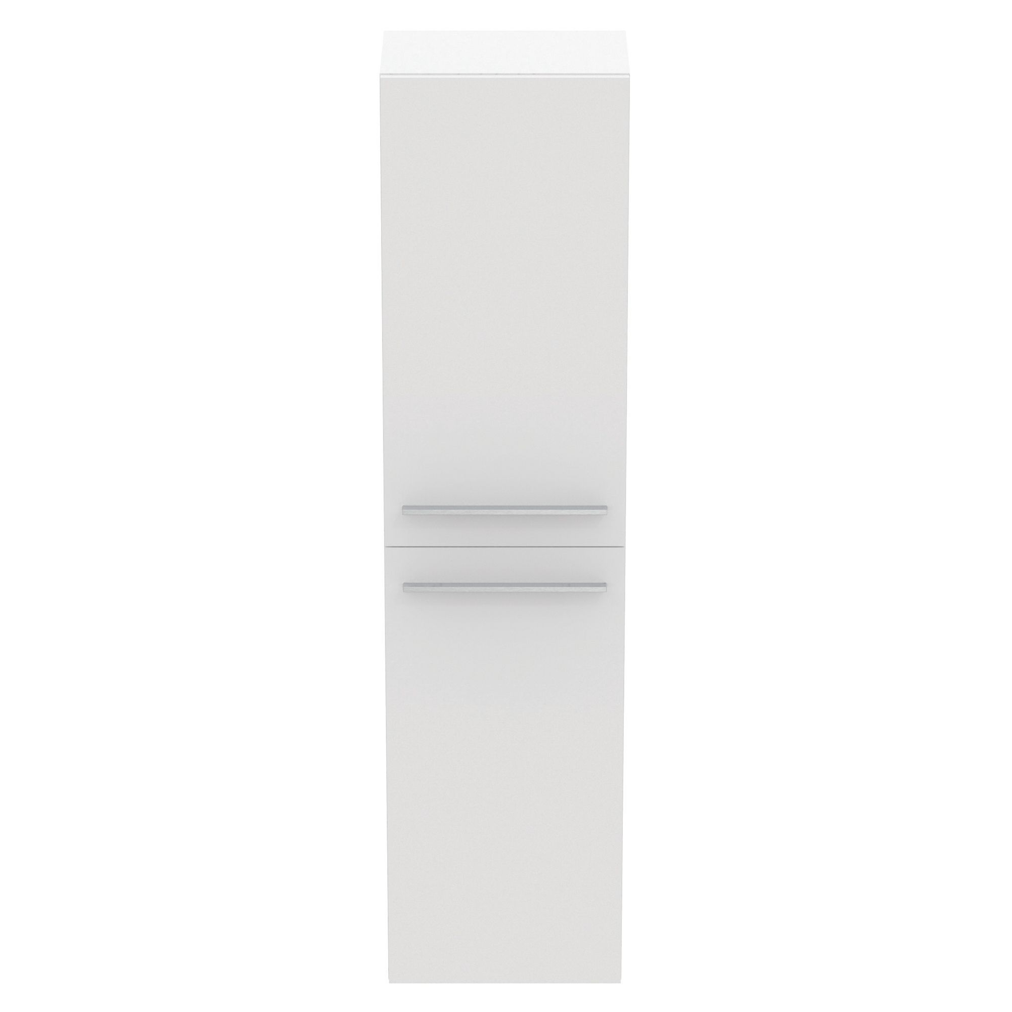 Ideal Standard i.life A Tall Matt White Single Wall-mounted Bathroom Cabinet (H)160cm (W)40cm
