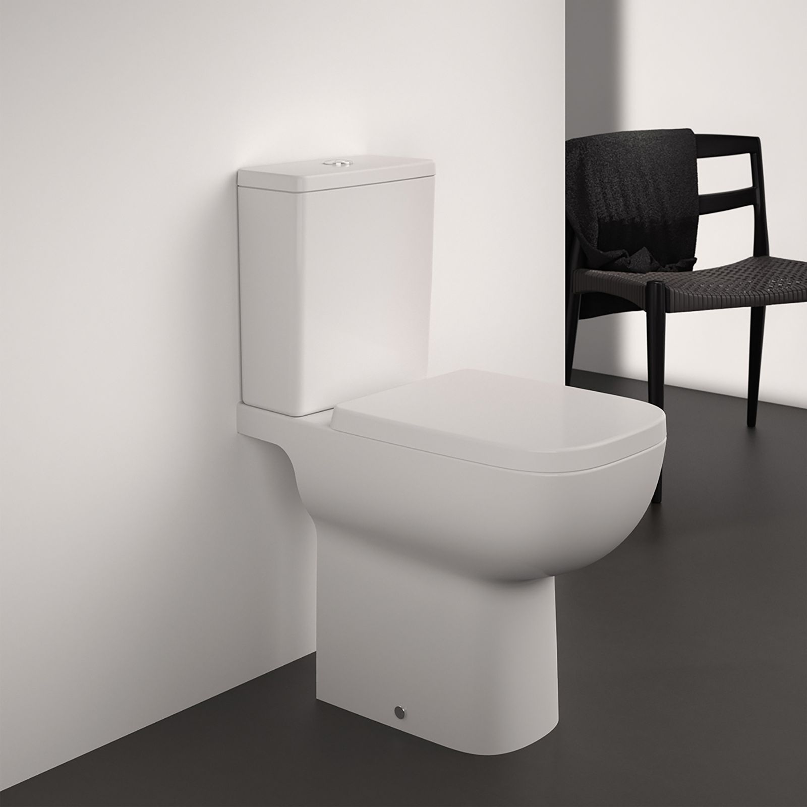 Ideal Standard i.life A White Soft close Toilet seat