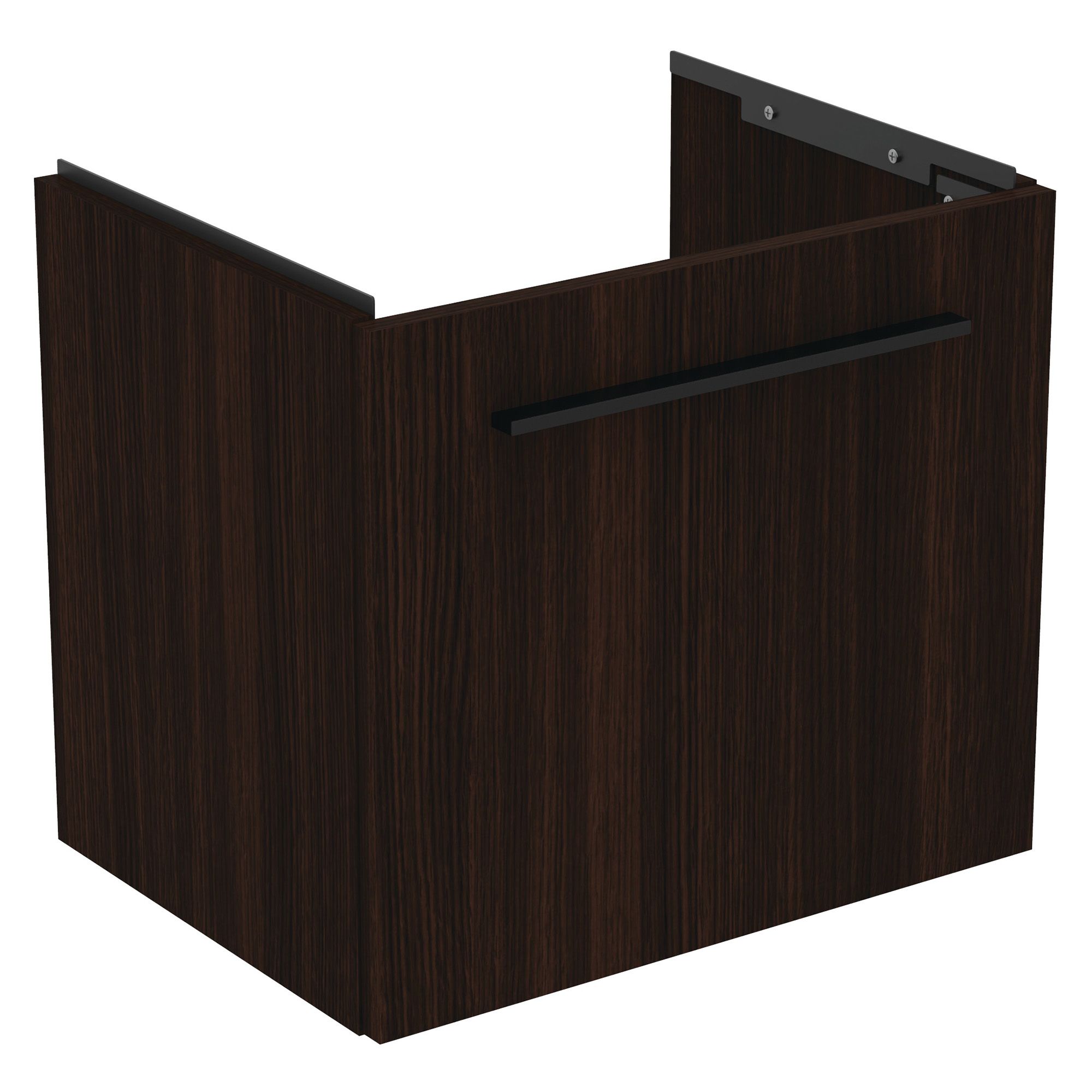 Ideal Standard i.life S Compact Coffee Oak effect Wall-mounted Bathroom Vanity unit (H)44cm (W)50cm
