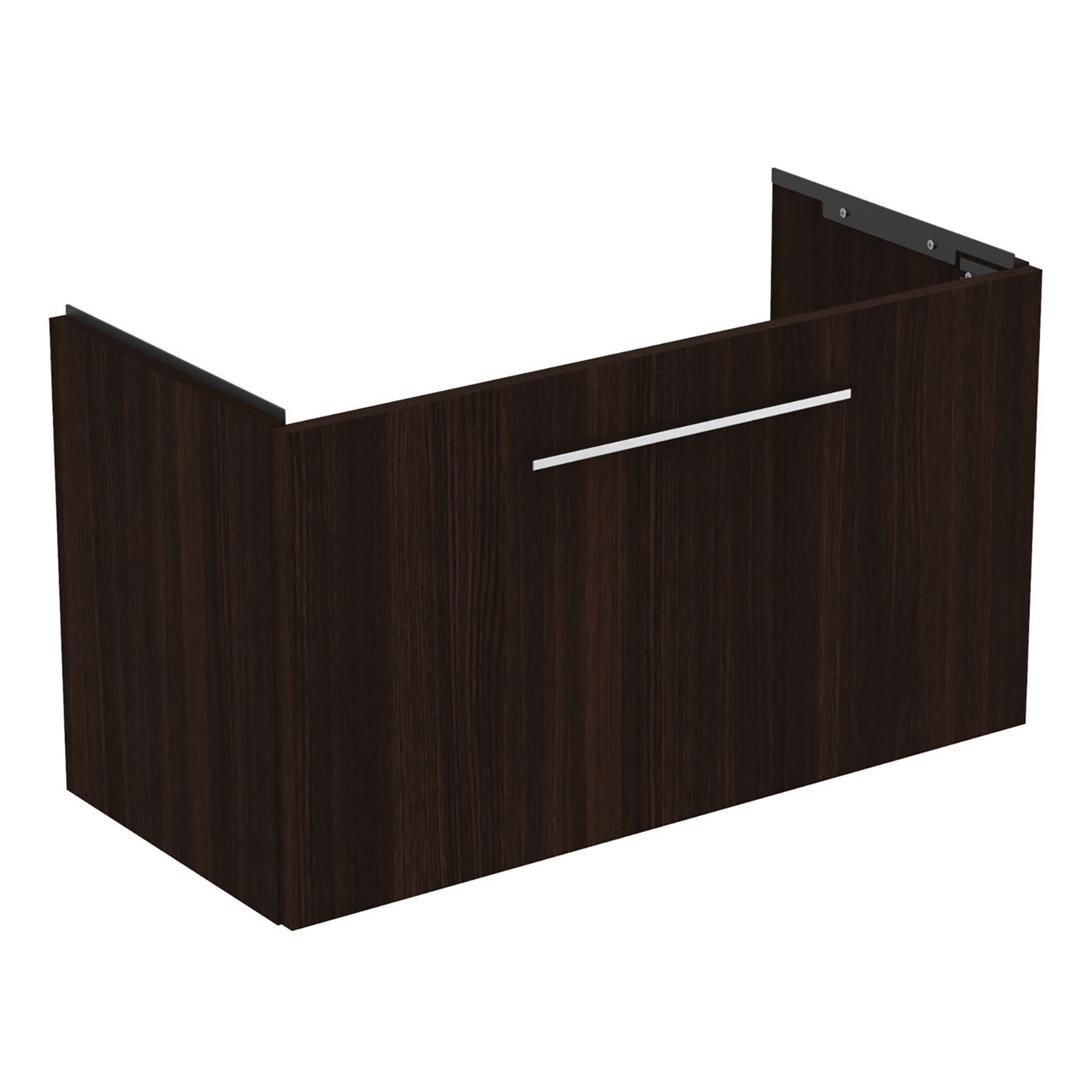 Ideal Standard i.life S Compact Coffee Oak effect Wall-mounted Bathroom Vanity unit (H)44cm (W)80cm