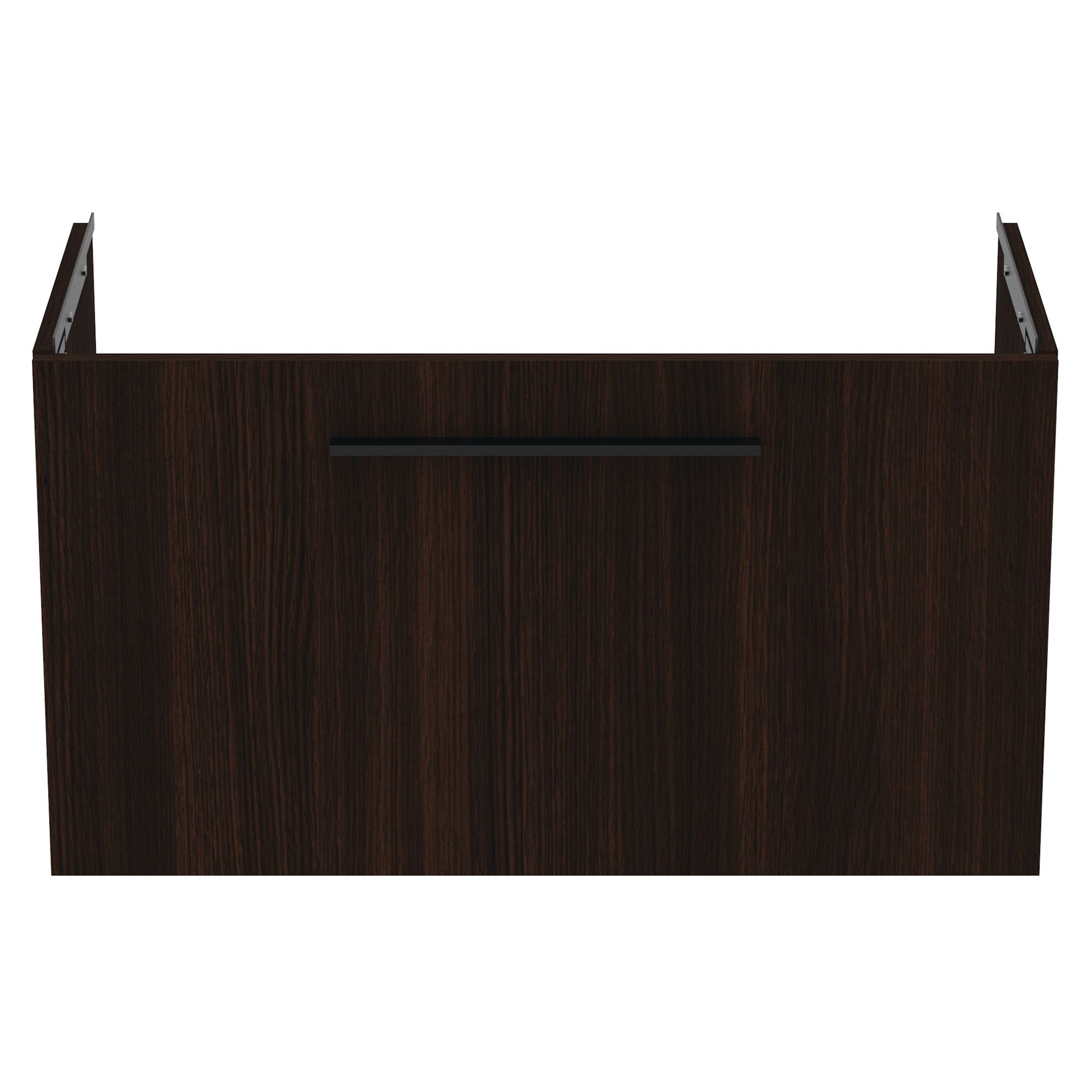 Ideal Standard i.life S Compact Coffee Oak effect Wall-mounted Bathroom Vanity unit (H)44cm (W)80cm