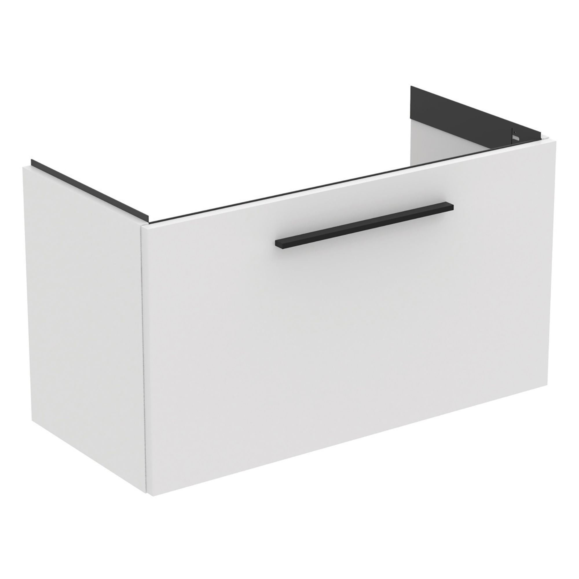 Ideal Standard i.life S Compact Matt White Wall-mounted Bathroom Vanity unit (H)44cm (W)80cm