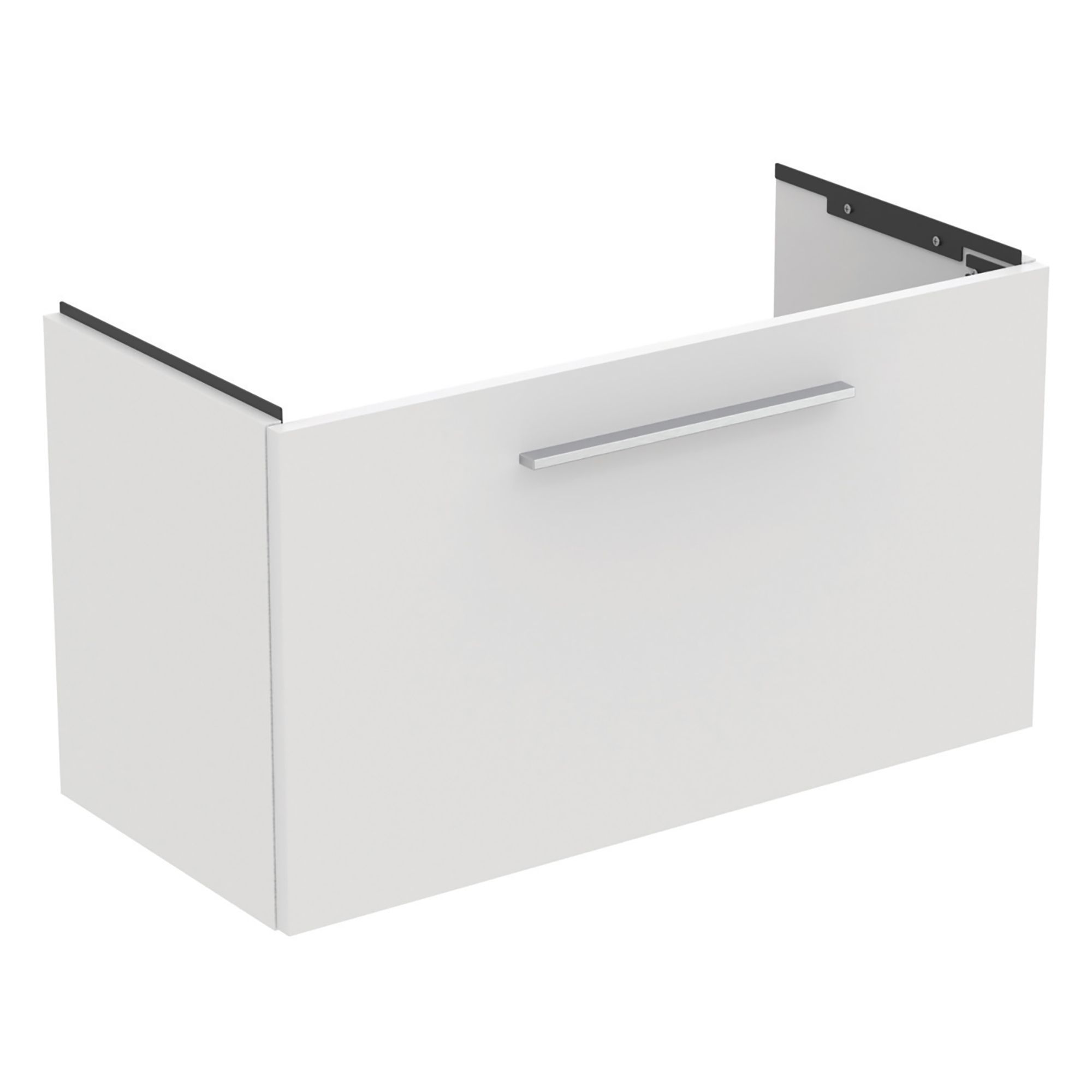 Ideal Standard i.life S Compact Matt White Wall-mounted Bathroom Vanity unit (H)44cm (W)80cm