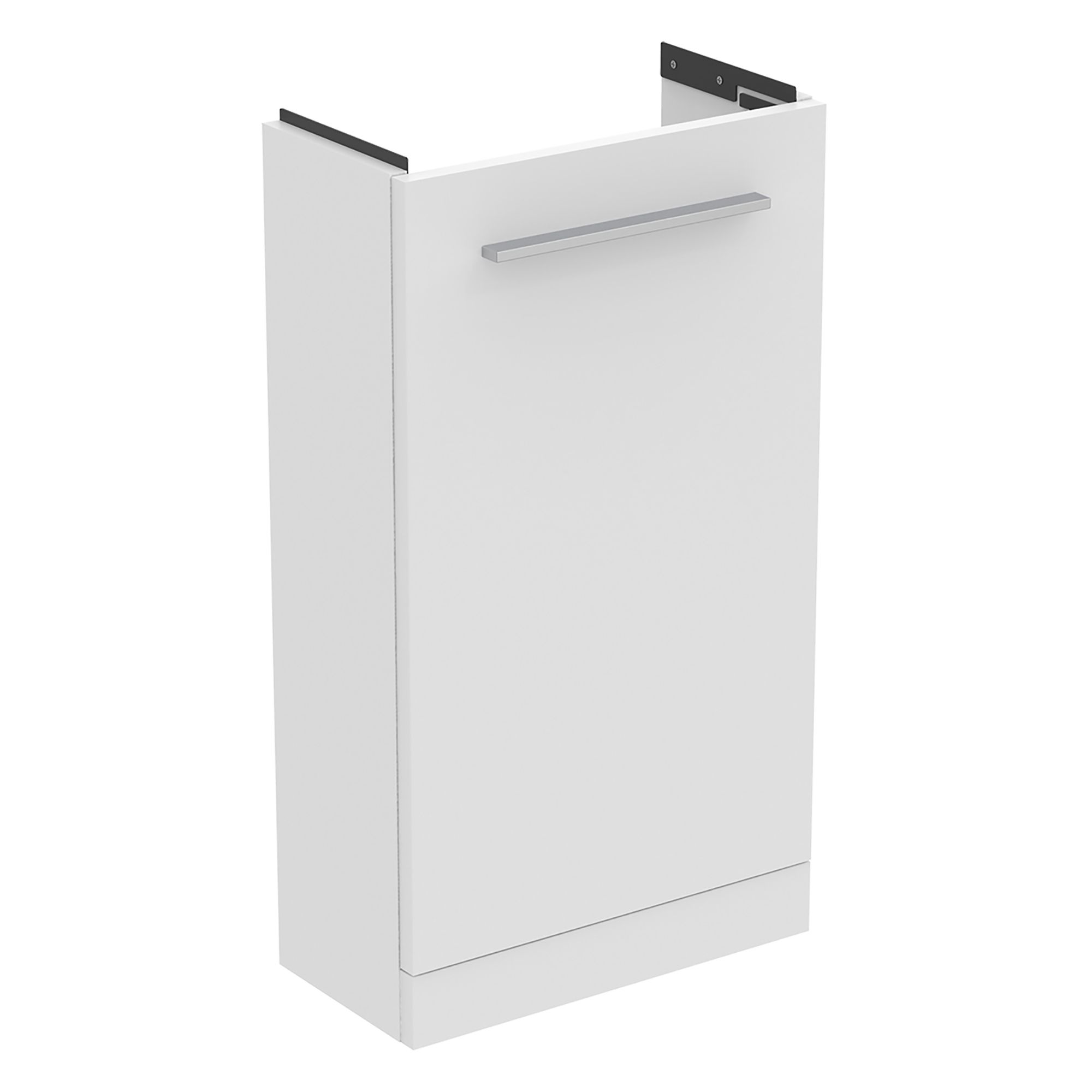 Ideal Standard i.Life S Matt White Freestanding Cloakroom vanity unit & basin set - Includes Aluminium Handle (W)450mm (H)740mm