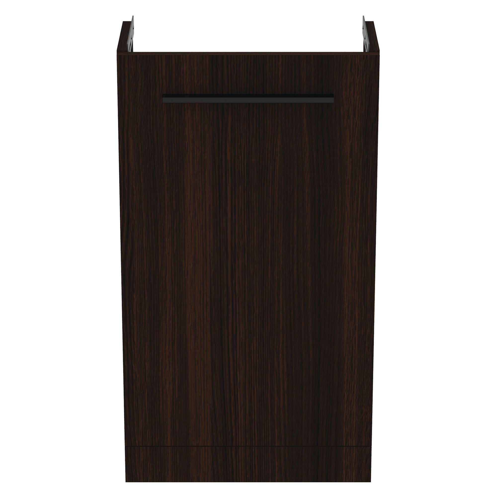 Ideal Standard i.life S Slimline Matt Coffee Oak effect Freestanding Bathroom Vanity unit (H)74cm (W)41cm