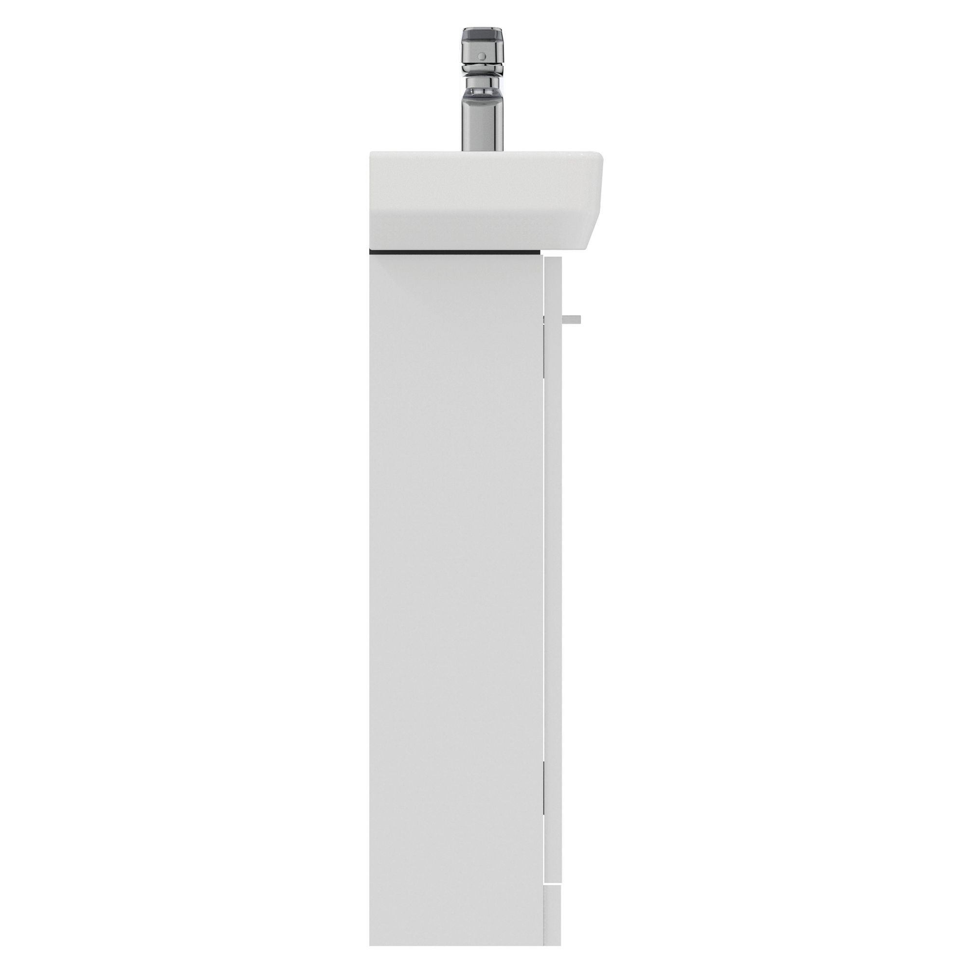 Ideal Standard i.life S Slimline Matt White Freestanding Bathroom Vanity unit (H)74cm (W)41cm