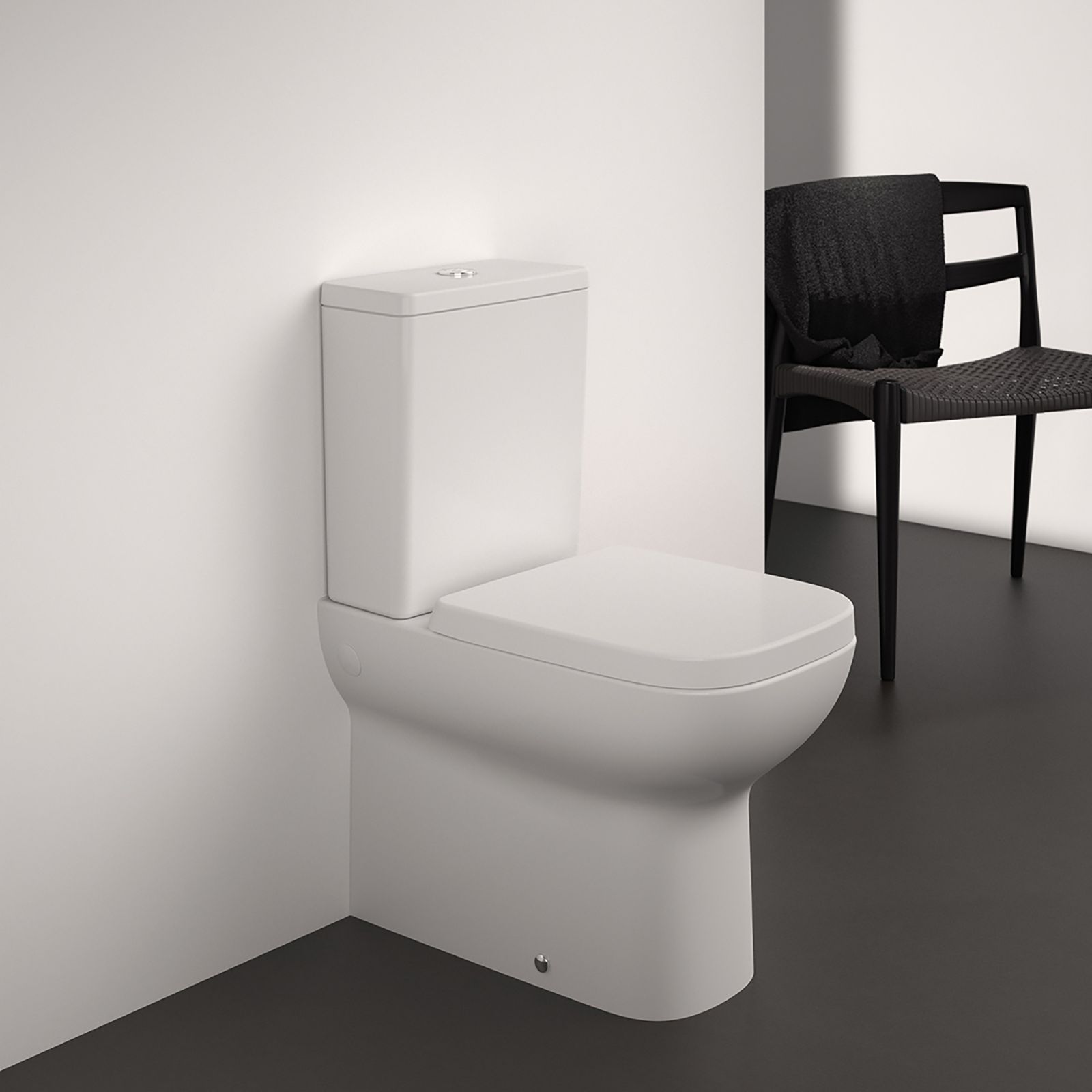 Ideal Standard i.life S White Compact Soft close Toilet seat