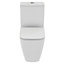 Ideal Standard i.life S White Standard Back to wall close-coupled Square Toilet set with Soft close seat