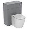 Ideal Standard Imagine aquablade Grey Back to wall Toilet with Soft close seat