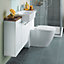 Ideal Standard Imagine aquablade White Back to wall Toilet with Soft close seat