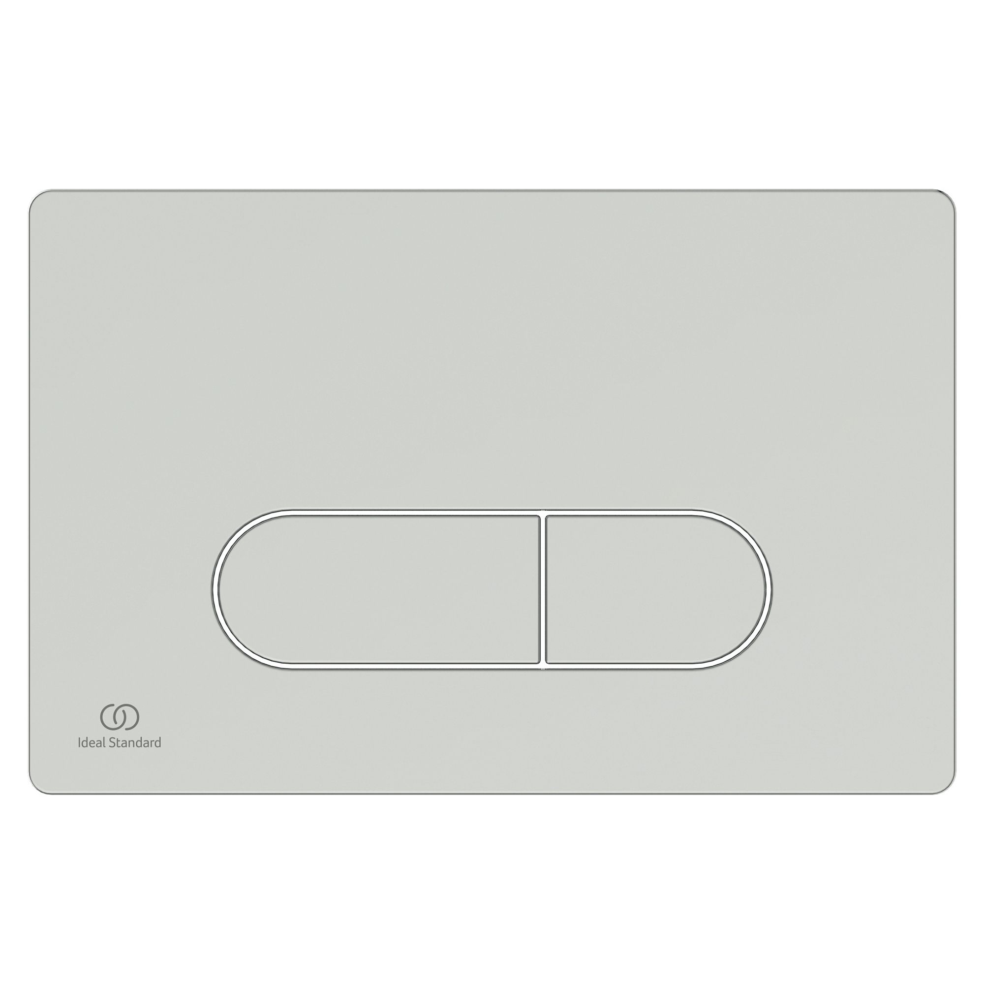 Ideal Standard Oleas P1 Chrome effect Wall-mounted Dual Flushing plate (H)154mm (W)234mm