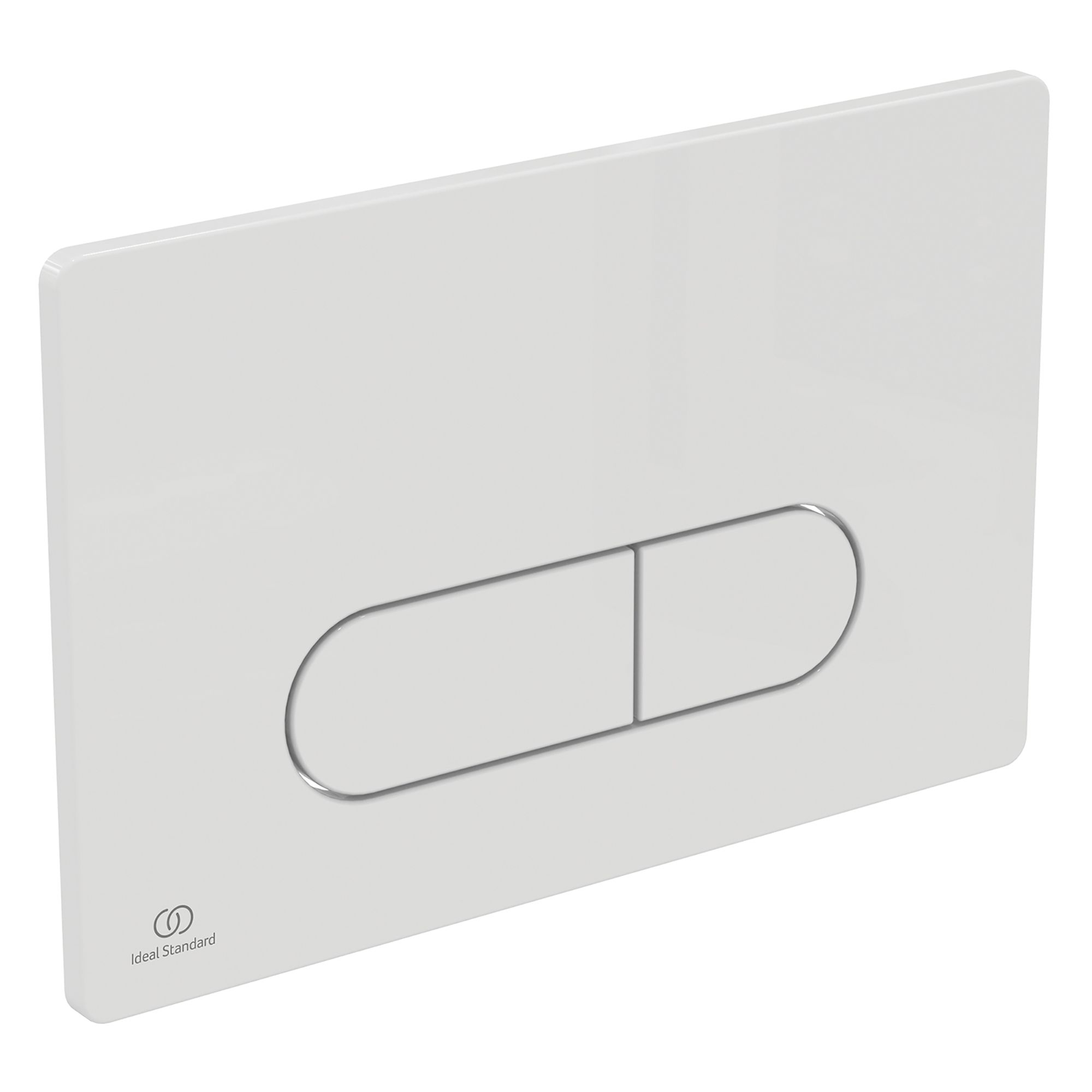 Ideal Standard Oleas P1 pneumatic White Wall-mounted Dual Flushing plate (H)154mm (W)234mm