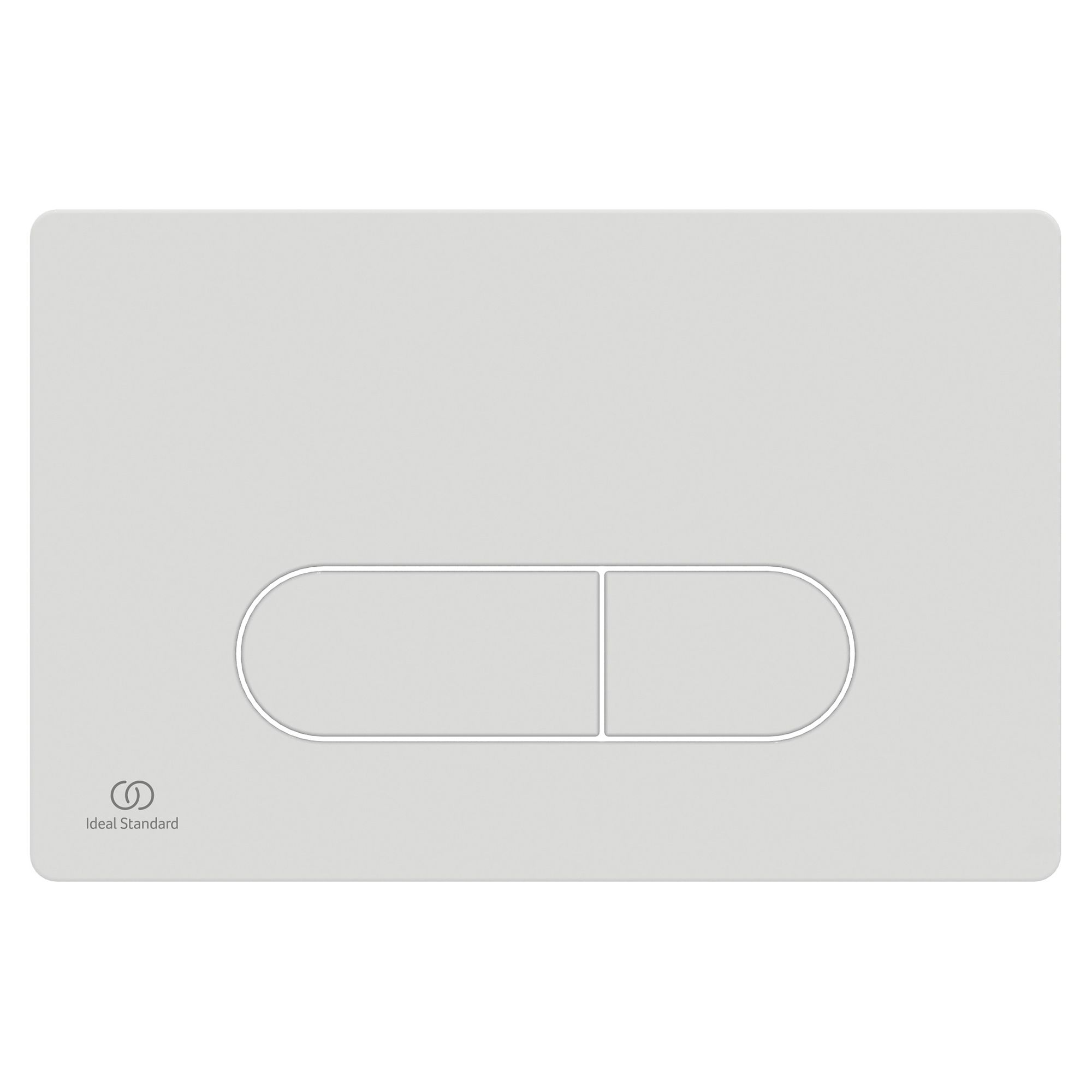 Ideal Standard Oleas P1 pneumatic White Wall-mounted Dual Flushing plate (H)154mm (W)234mm