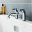 Ideal Standard Silver Chrome effect Bath Filler Tap