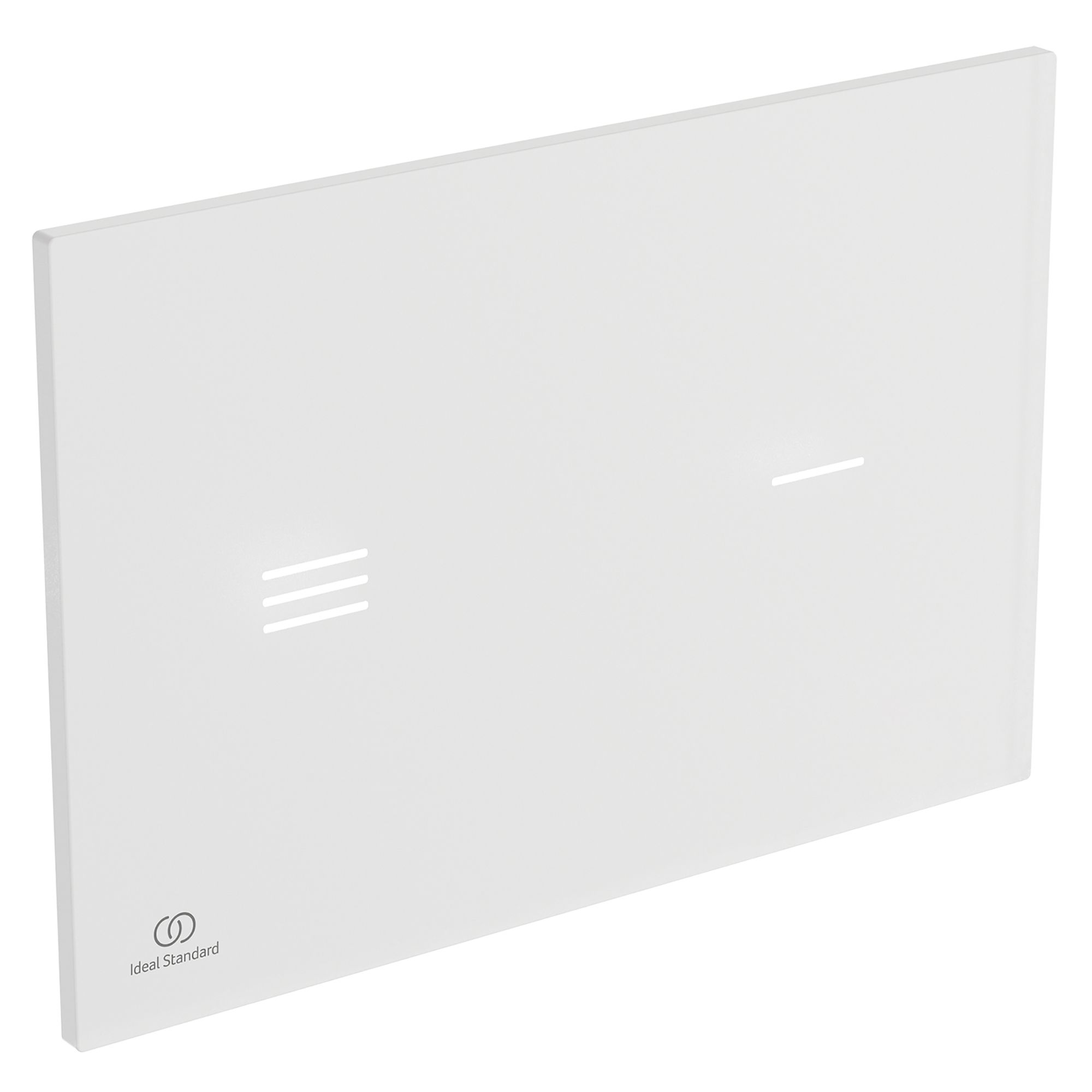Ideal Standard Symfo NT1 electronic White Wall-mounted Dual Flushing plate with No-touch activation (H)220mm (W)150mm