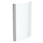 Ideal Standard Tempo Arc White Shower Bath Acrylic P-shaped Right-handed Shower Bath (L)1695mm (W)795mm