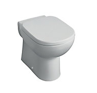 Ideal Standard Tempo Contemporary Back to wall Boxed rim Toilet & cistern with Soft close seat