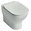 Ideal Standard Tesi White Back to wall Toilet & cistern with Soft close seat