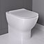 Ideal Standard Tesi White Back to wall Toilet & cistern with Soft close seat