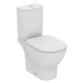 Ideal Standard Tesi White Close-coupled Toilet set with Soft close seat