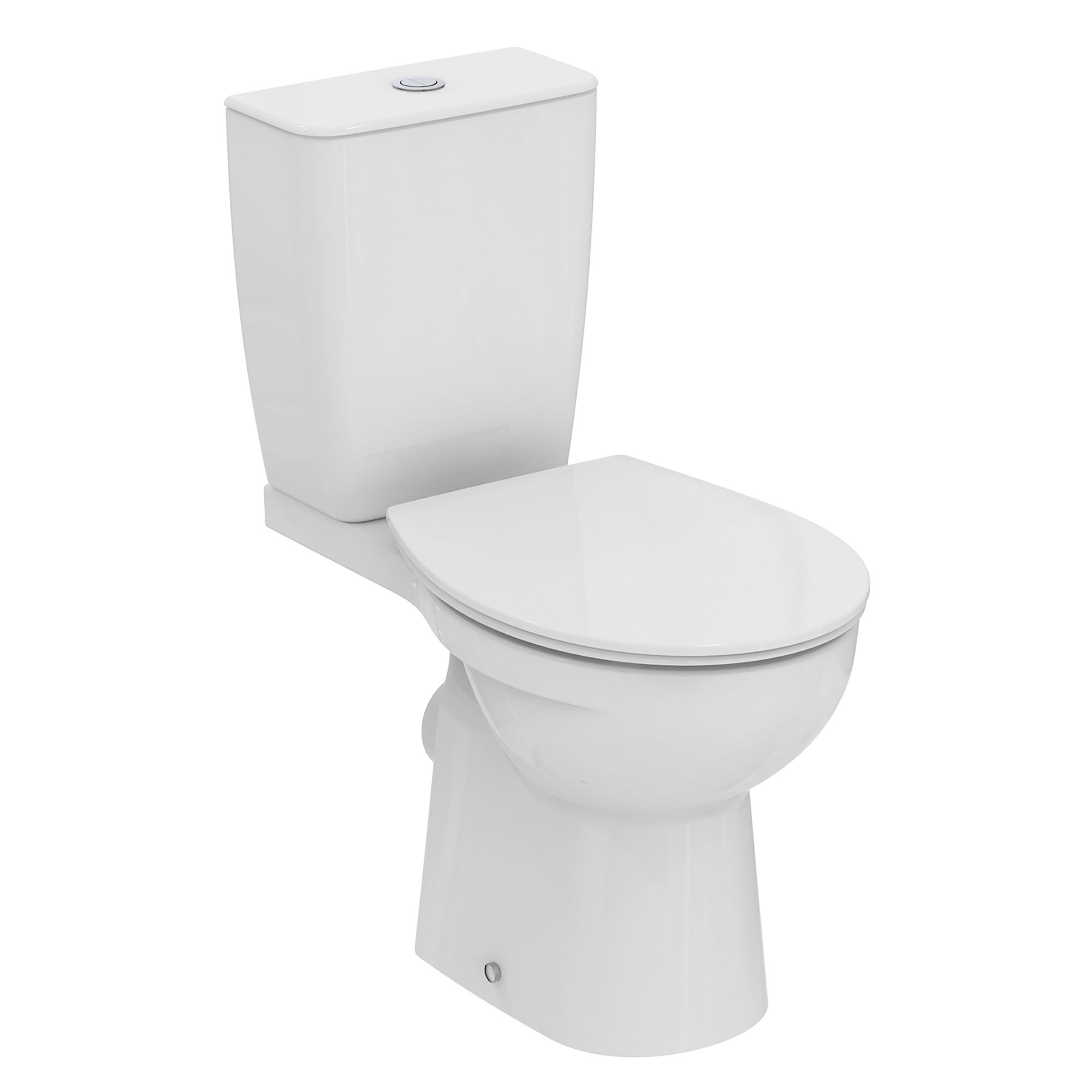 Ideal Standard Tirso White Standard Open back close-coupled Round