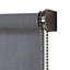 Iggy Corded Grey Plain Daylight Roller blind (W)160cm (L)180cm