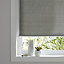 Iggy Corded Grey Plain Daylight Roller blind (W)180cm (L)180cm