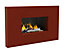 Ignite Mono Terracotta Manual control Gas Fire