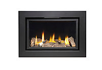 Ignite Pinnacle 600 Black Remote controlled Gas Fire