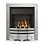 Ignite Westerly Open Fronted Chrome effect Gas Fire