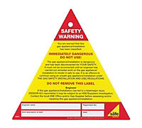 Immediately dangerous Safety poster