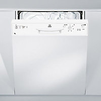 Indesit DPG15B1UK Full size Dishwasher - White