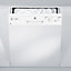 Indesit DPG15B1UK Full size Dishwasher - White