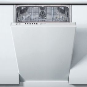 Indesit DSIE2B10UKN_WH Integrated Slimline Dishwasher - White