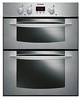 Indesit FIMU231X Double Oven - Stainless steel effect