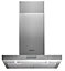 Indesit IHT6 5FCMIX Stainless steel Chimney Cooker hood, (W)59.8cm