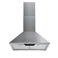 Indesit UHPM6.3FCSX/1_SS Metal & plastic Chimney Cooker hood (W)60cm - Stainless steel effect