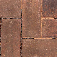 Infilta Grey Block paving (L)200mm (W)100mm, Pack of 404