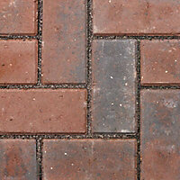 Infilta Grey Block paving (L)200mm (W)100mm, Pack of 404