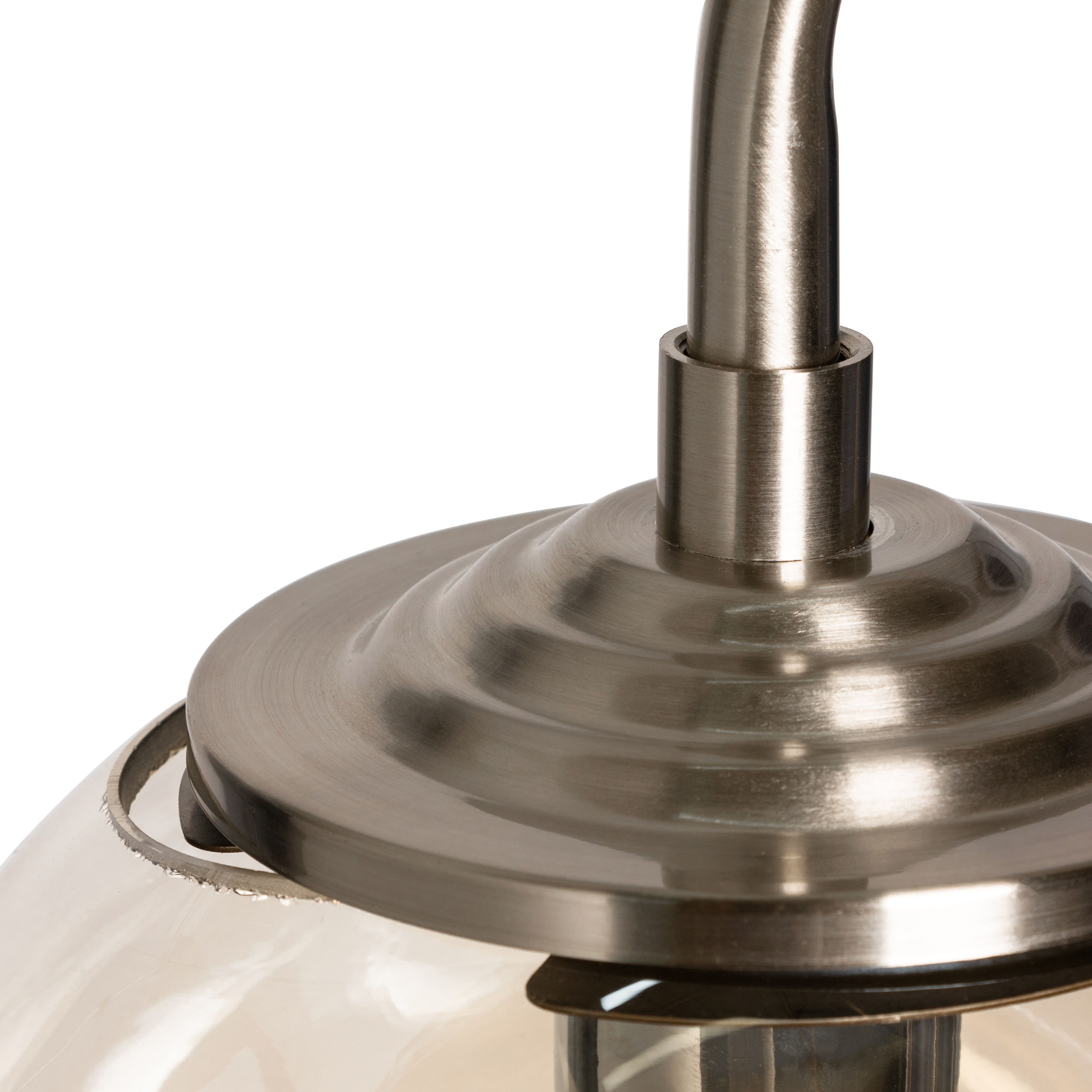 Inlight Agile Satin Nickel effect Floor lamp