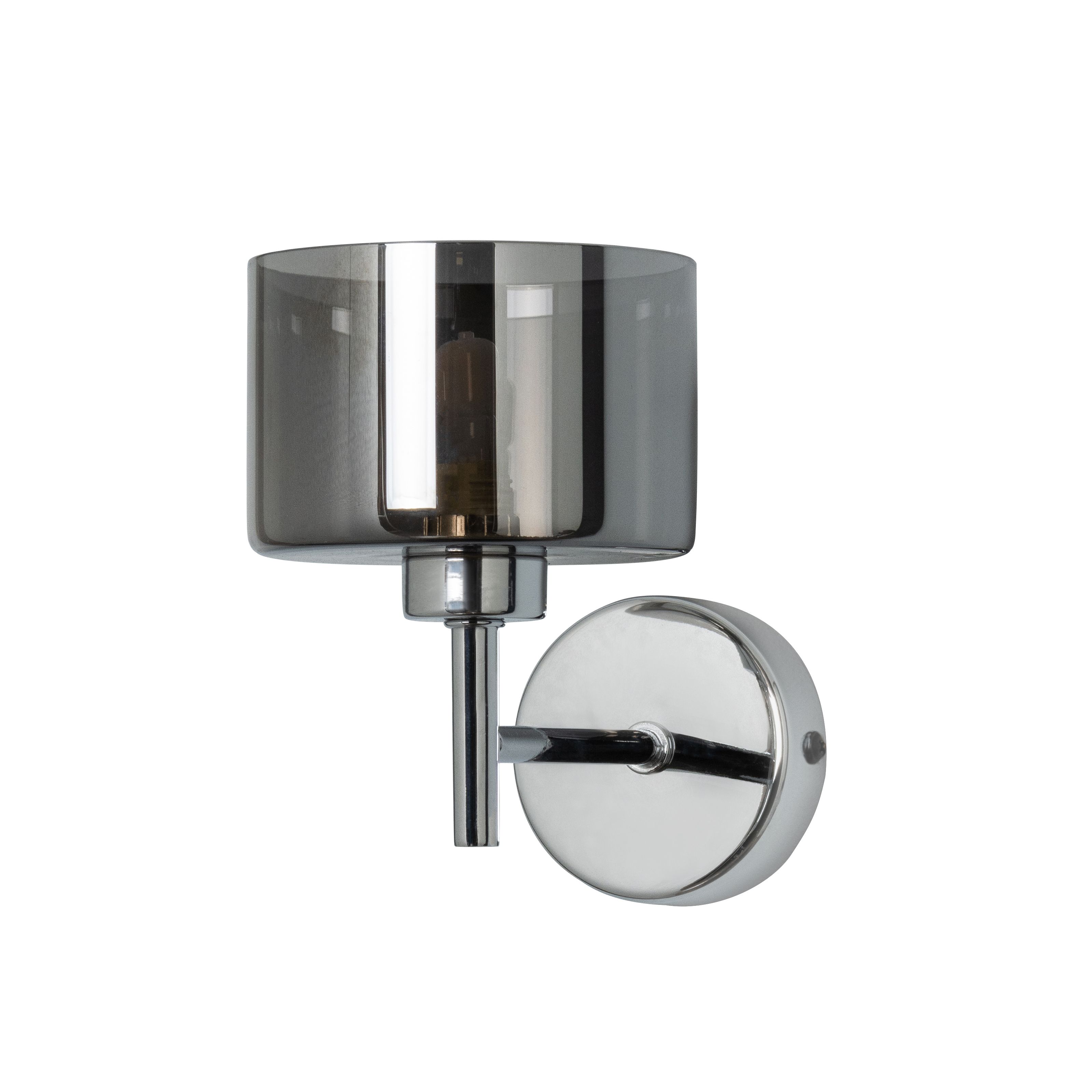 Inlight Caper Chrome effect Wired Wall light BQ-33951-SMK