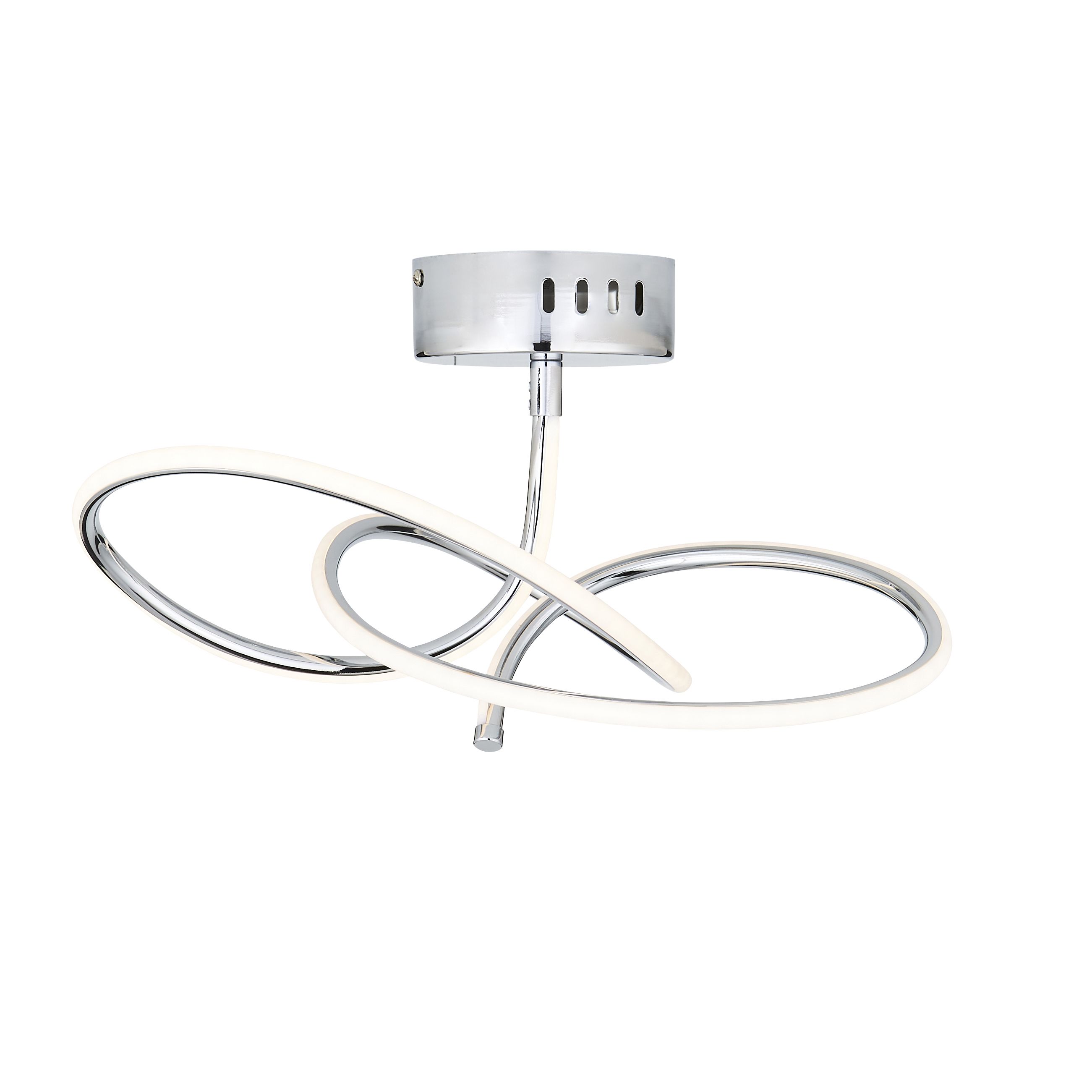 Concept chrome store effect ceiling light