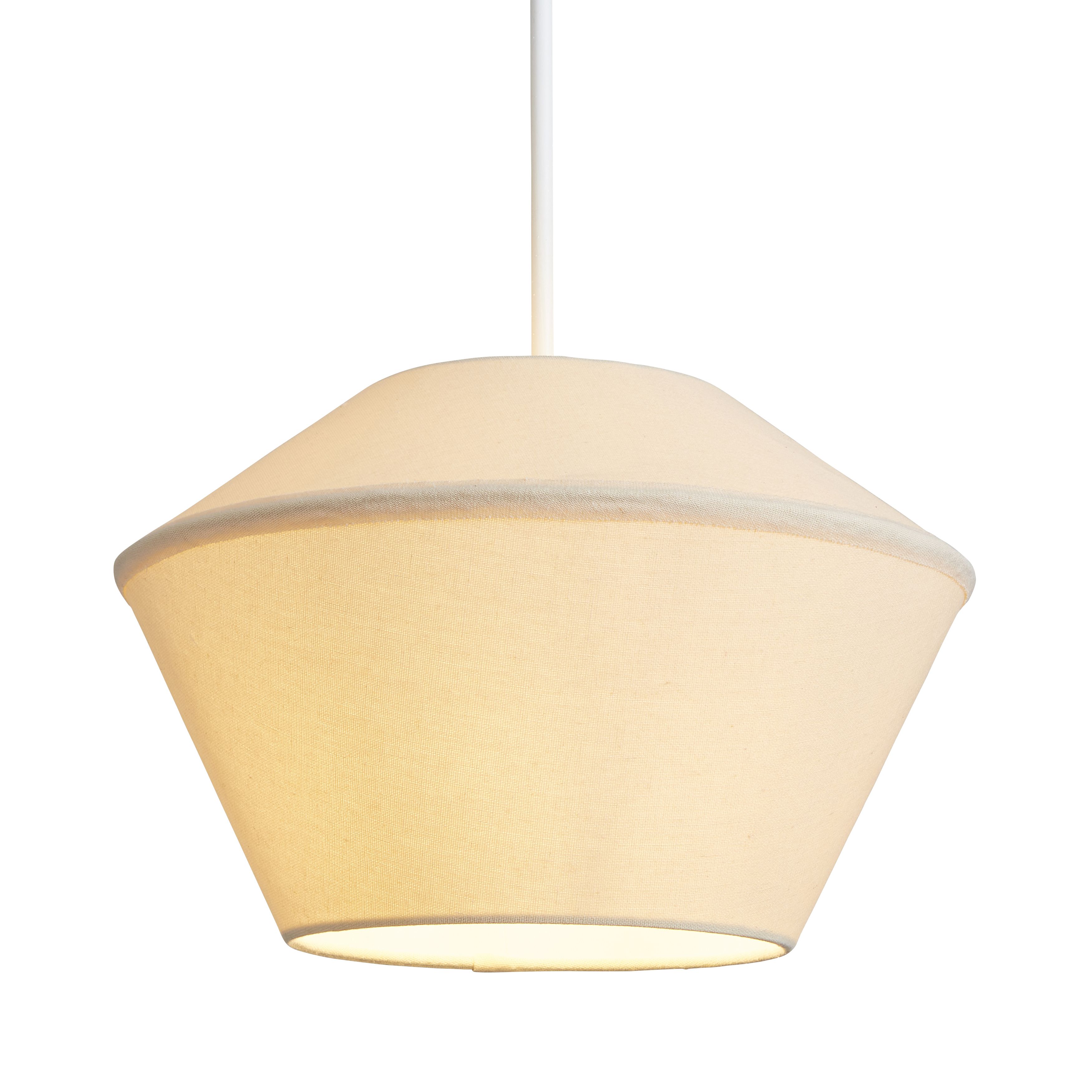 Inlight Daphne Beige Easyfit Lamp shade (D)30.5cm