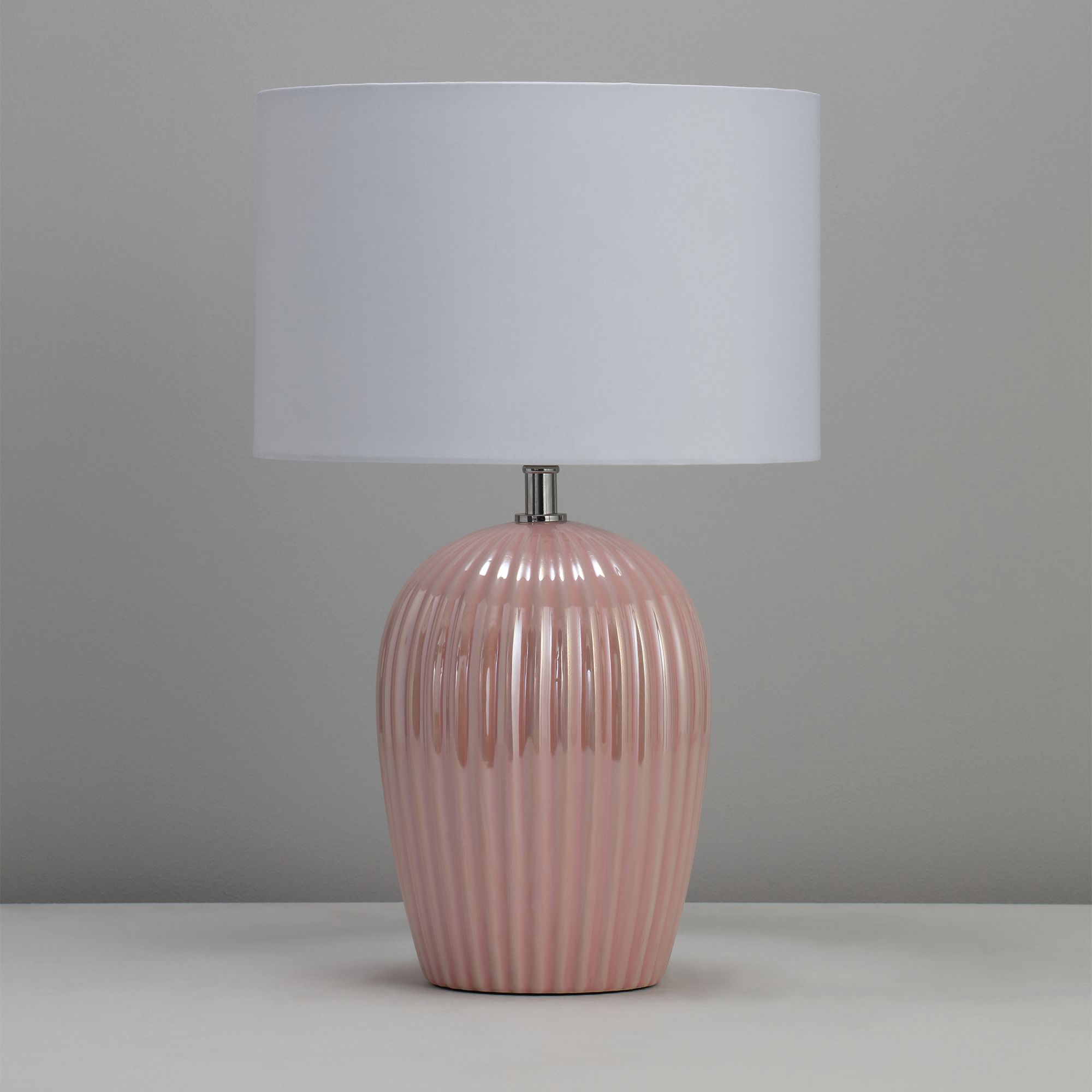 Pink bedside hot sale lamps uk