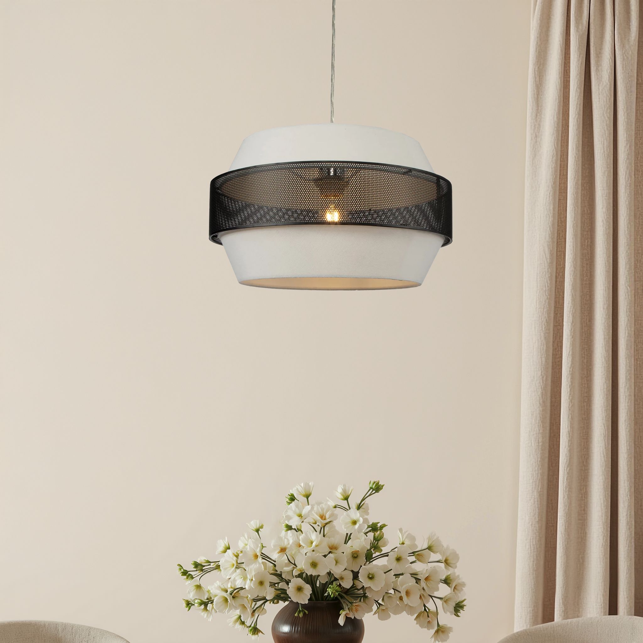 Inlight Ivory Multi-Layer Lamp shade (D)40cm