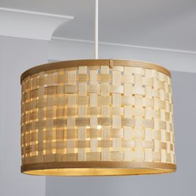 Inlight Julia Neutral Woven Lamp shade (D)35cm