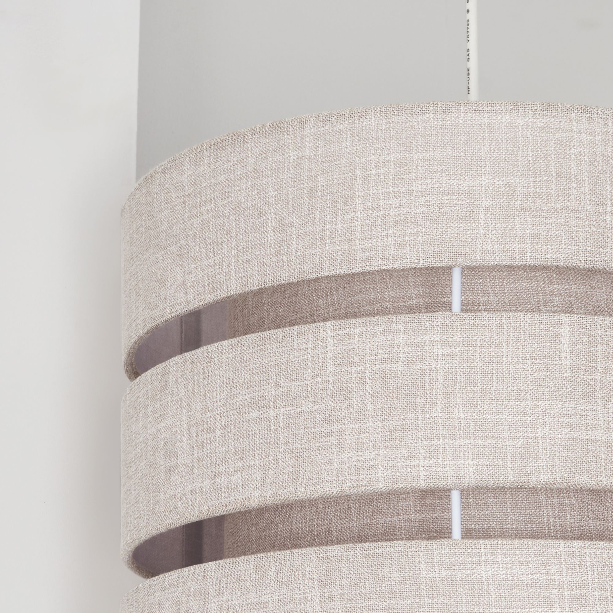 Grey woven deals pendant light